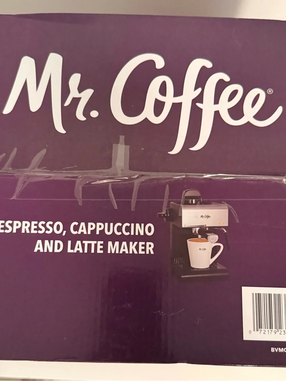 Mr Coffee Espresso Cappuccino and Latte machine
